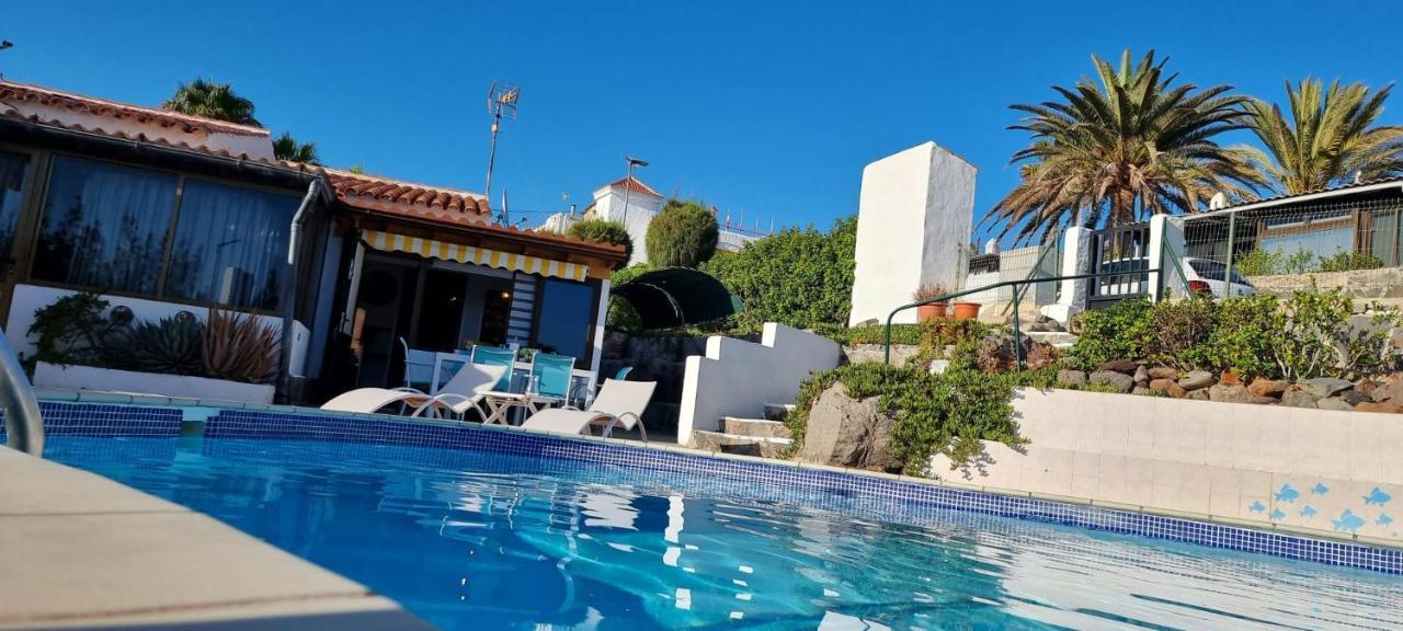 Arguineguin, Two Bedrooms Bungalow, Pool & Wifi Exteriör bild